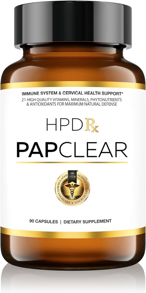 PAPCLEAR orvos formulált 124; All Natural Immunity Supplement Supplement, 124; Advanced Powerful Immunity Booster