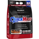 ALLMAX QUICKMASS, Cookies & Cream - 10 lb - Rapid Mass Gain Catalyst - Up to 64 Grams of Protein Per Serving - 3:1 Carb to Protein Ratio - Zero Trans Fat - Up to 70 Servings