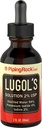Lugols Iodine Drops 2% 2 fl ó Рідкий Supplement Potassium Iodide 4% Піпінг-рок