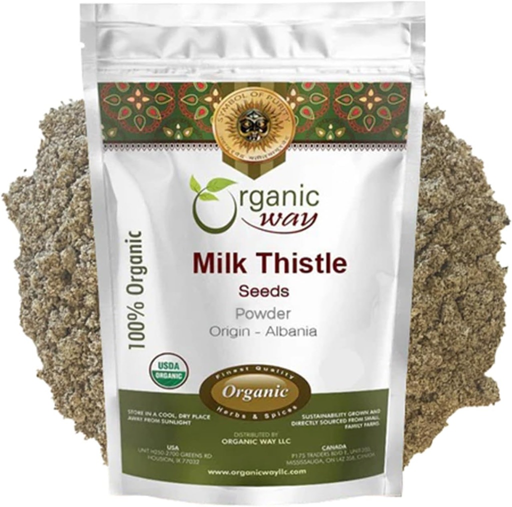 Organic Way Milk Thistle Semena v prahu (Silybum Marianum) - Herbal Tea 
