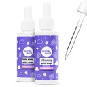 Wink Well Kids Liquid Melatonin Drops, Natural Melatonin Drops for Children with 1mg Per Serving of Liquid Melatonin for Kids, Drug-Free and Non-Habit Forming (2 Pack)
