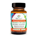 Life Infused Vitamin D3 + K2 Supplement with Zinc & Enzymes — 3000 IU D3, MK-7 K2, Immune & Bone Support, Enhanced Absorption, Non-GMO Vegan Capsules, 90 Count