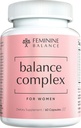 Balance Complex 17-in-1 Vaginale gezondheid 100 Miljard Probiotica voor vrouwen pH Evenwicht met Cranberry & D-Mannose 