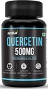 Quercetin 500 mg kapsulas - standartizētas līdz 95%, • stipri attīrīts un biopieejams papildinājums, • dabiskie bio-flavonoīdi un spēcīgi pretoksidanti (30 kapsulas)
