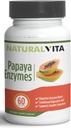 Generisk Natural Vita Papaya Enzymes, Digestiv behandlingshjelp med enzym blanding, Dietary Supplement, Nourish din Gut med vår Papaya Enzyme blanding for Digestive Harmony og velvære.