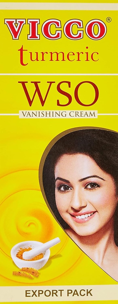 Vicco Turmeric WSO Ayurvedic Hautcreme (60 g)