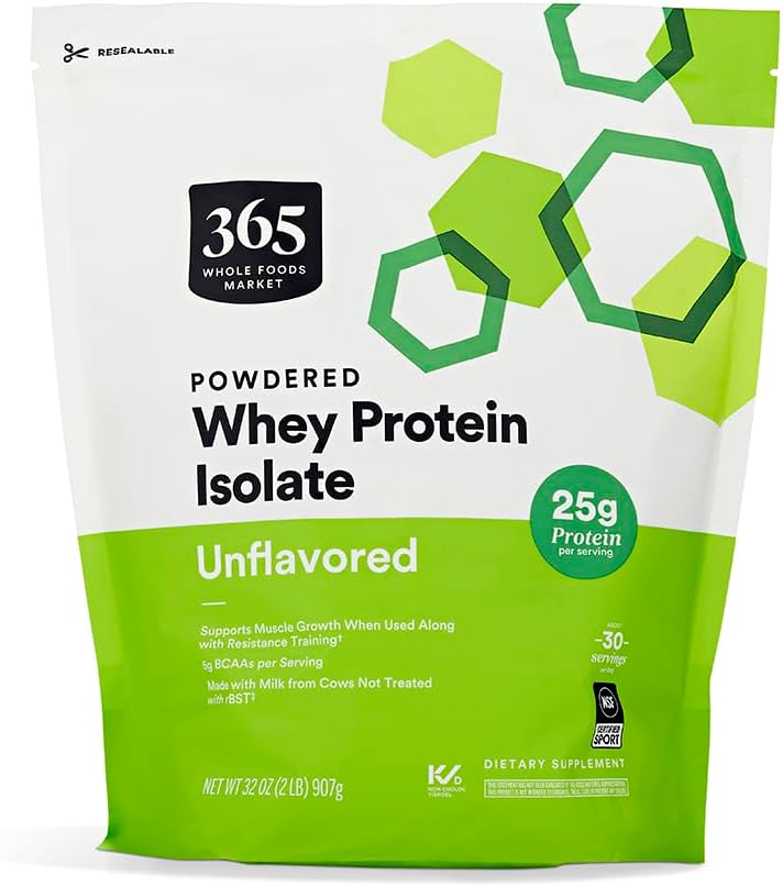 365 โดยตลาดอาหารทั้งประเภท Wayy Protin Proin, Unflavored, 32 Once