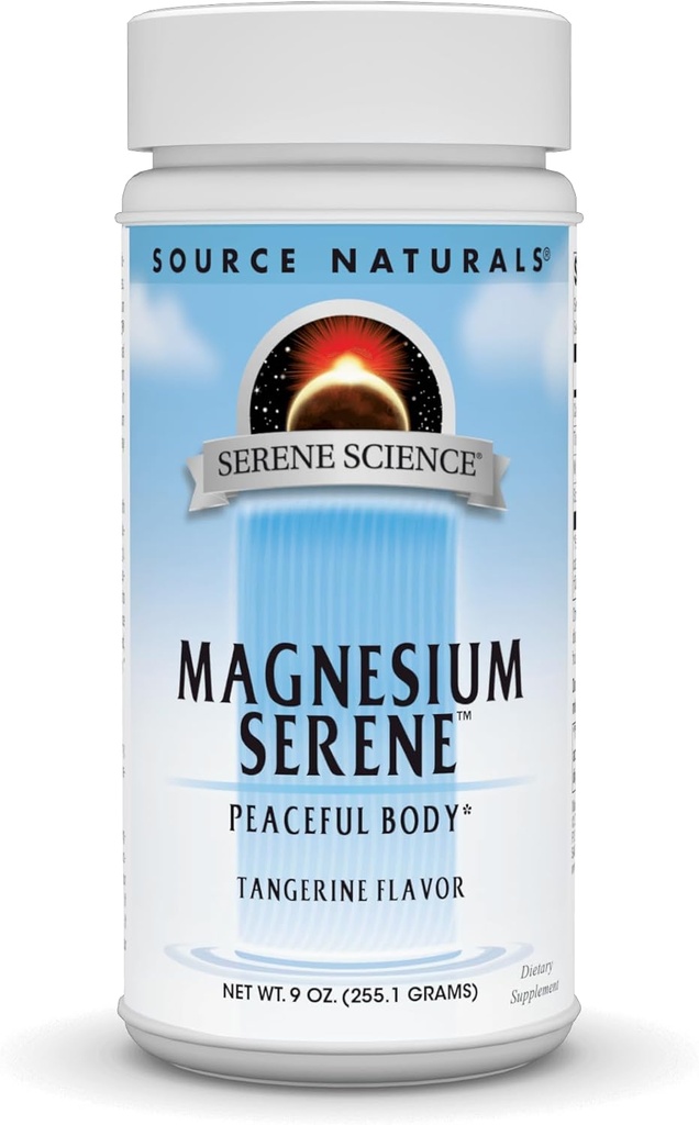 Kilde Naturals Serene Science Magnesium Serene, Fredelig Kropp*, Tangerine Flavored - 9 Ounce pulver