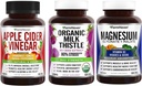 Ginger & oksigen Glycinate & Malate Kompleksi w/Vitamin D3 & Milk Butle Capsules ilə ən yaxşı Apple Cider Vinegar Capsules