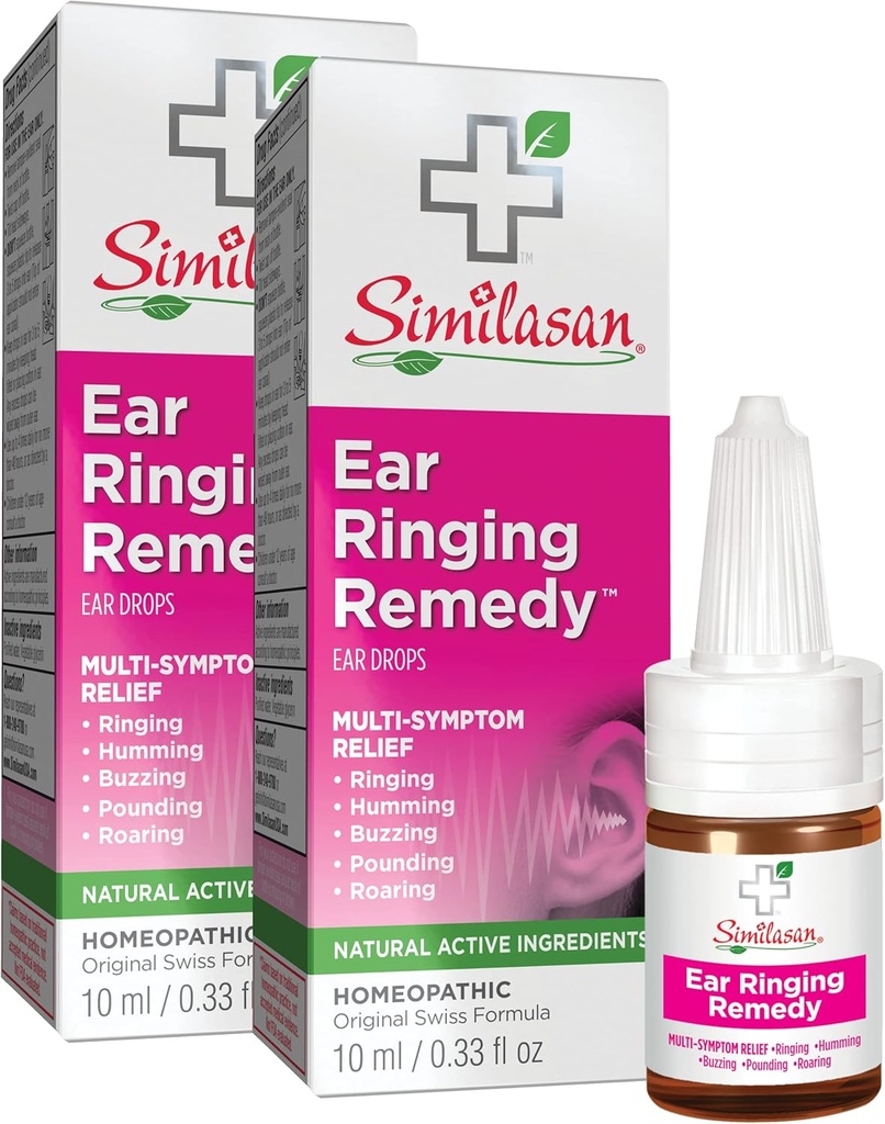 Mandalasan Ear Ringing Remedy Drops, 0.33 Ounce, 2 Count