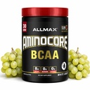 ALLMAX AMINOCORE BCAA Powder, White Grape, 30 Servings, 345 g