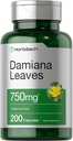 Horbach Demiana ลีฟ 750mg | 200 Capsults | Non-GMO, Gluten Free Supplement