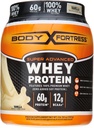Body Fortress Super Advanced Wei Proteïne Poeder, Plus Creatine en Glutamine, Glutenvrij, Vanille, 32 Ounce (2lb)