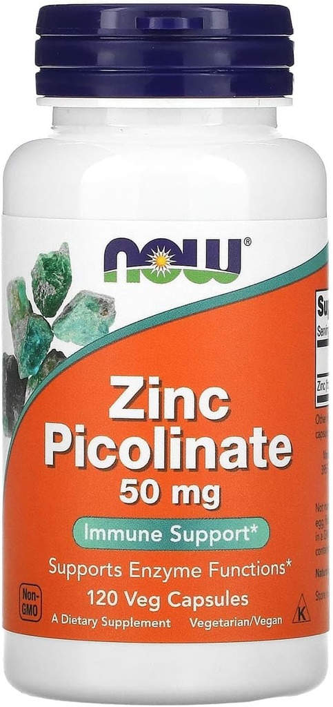 Foods Zinek Picolinát 50 mg, 120 tobolek (Balení po 2)