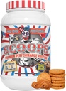 Peanut Butter Brookie Flavored Isolate, Concentrate & Hydrolyzed Whey Protein Powder - Low in Sugar, Carbs & Fat 2LB Tub, 23G of Protein Best for Lean Muscle 26 Servings
