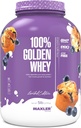 Maxler 100% Golden Whey Protein - 24g Protein per Servieren - Premium Whey Protein Powder for Pre Post Workout - Schnell-Absorbierende Whey Konzentrat, Isolate & Hydrolysate Blend - Blueberry Muffin 5 lb