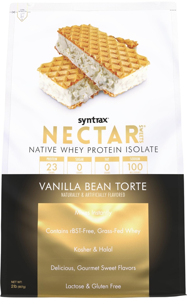 Nectar Sweets, Vanilla Bean Torte, 2 Pounds