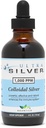 Ultra Silver® Colloidal Silver tención 1,000 PPM, 4 Oz (118mL) vivieron Suplemento Mineral Silencio Verdadero Plata Colloidal - con Dropper
