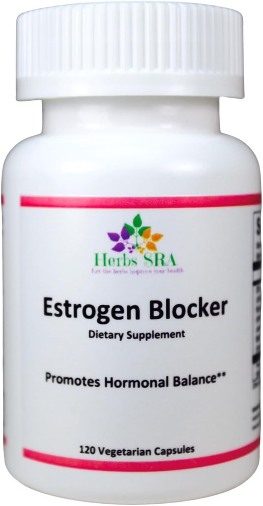Estrogen Blocker - Advanced Formula s DIM & Resveratrol - podporuje Hormonálnu rovnováhu a bunkové zdravie - 120 Vegetariánske kapsule