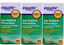 Equate Gas Bloating Relief and Prevention, Food Enzyme Dietary Supplement, 300 Count
