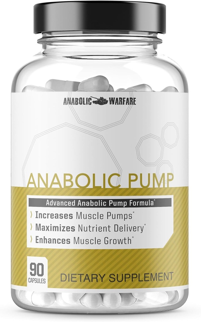 Anabolické čerpadlo, Advanced Pump Formula, zvýšenie svalové čerpadlá*, Maximalizovať Nutrient dodávky* (90 kapsúl)