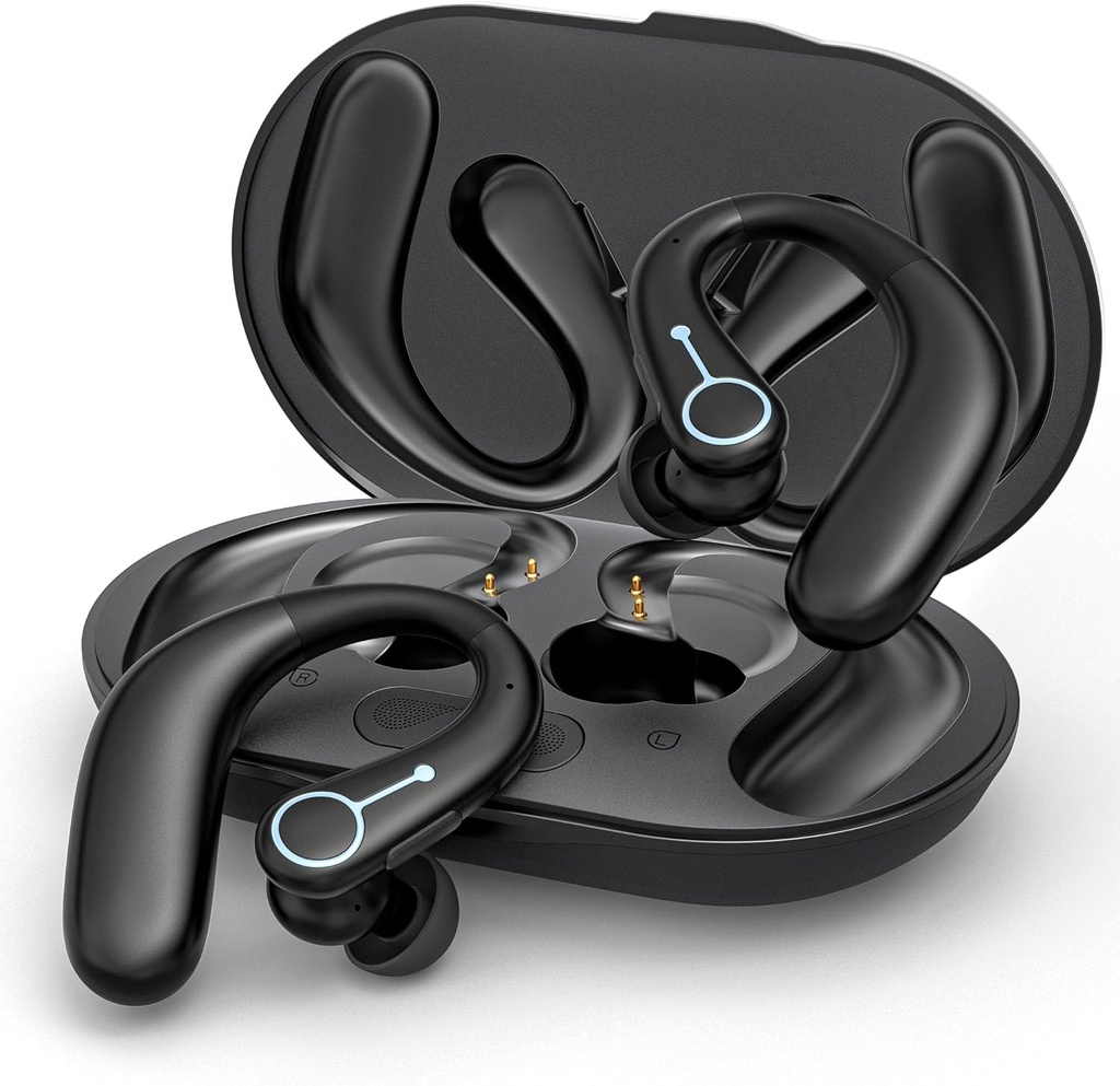 Pomoc w słuchaniu, Pomoc w słuchaniu dla seniorów z Bluetooth, Przywracalna pomoc słuchowa z APP dla osób z utratą słuchu, 5 Poziomy Automatycznej Anulacji Hałasu, Czysty dźwięk i łatwy w użyciu