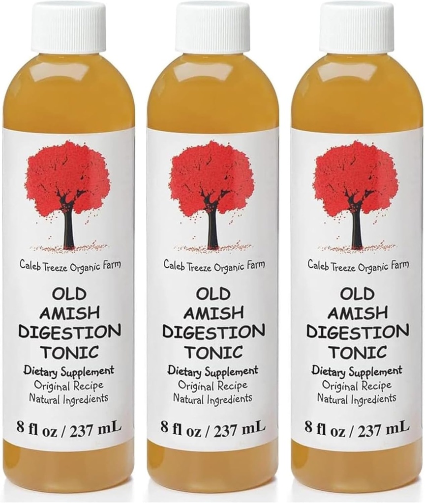 Caleb Treeze Old Amish Digestion Tonic (Formerly: Stops Acid Reflux)