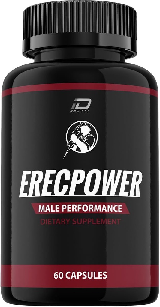 Erecpower Capsules for Men Supplement, Erecpower Pills, Erecpower Advanced Formula, Erecpower Reviews, Erecpower24 (1 Pack - 60 kapslit)