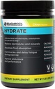 BODi Hydrate Performance Hydration supplement, Quercetin Enriched Electrolyte Powder, 4 Key Electrolytes: Potassium, Magnesium, Sodium, Calcium - Supports Endurance " Fluid Balance, Citrus, 40 SRV