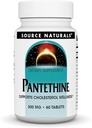 Source Naturals Pantethine, Supports Cholesterl Wellness*, 300 mg, 60 Tablets
