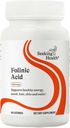 Cautare de sanatate Acid Folinic - Forma metilat de precursor Folate - Acid folicic Suplimentul sustine sanatatea inimii - Metabolic Active Alternative pentru Folat - 1360 mcg, 60 Lozenges