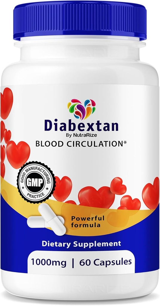 Diabextan Capsules - Sağlıklı Seviyeler için Doğal Formula, Kapsamlı Destek, Genel Wellness'ı Korumak için Vitamin Capsule, Glyco Optimizer Yorumları (60 Capsules)