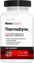 Novex Biotech ThermoDyne - Thermogenic 지방 버너 - 식욕 억제제 - Metabolism Boost - 불타는 칼로리 - 에너지 부스터 - 지방 연소 알약 - Lean 근육 톤 촉진 - 30 일 공급