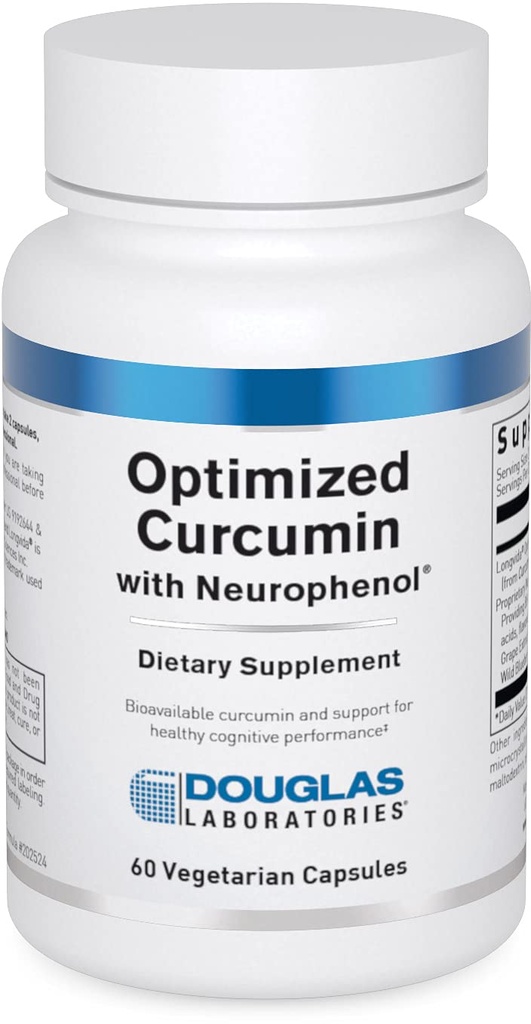 Douglas Laboratories Optimized Curcumin with Neurophenol | Supports a Healthy Brain | 60 Capsules