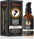 Creama de crestere barbă - 50 ml - mai mult barbă creștere cu cafea Bean & Ceapa extract- 100% Natural 