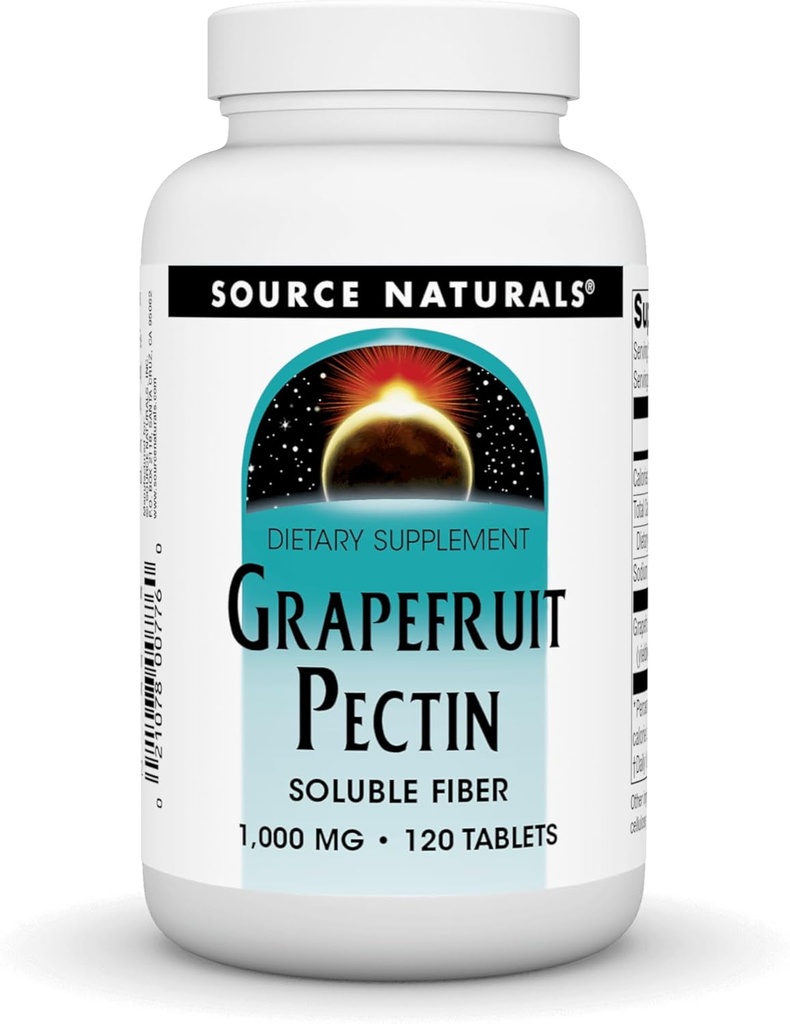 Font Naturals Grapefruit Pectapein, Souluble Fiber - 1000 mg Diitary suplementari - 120 taules