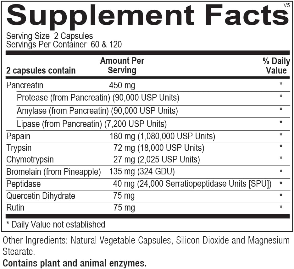 5A vascuzyme (240ct)