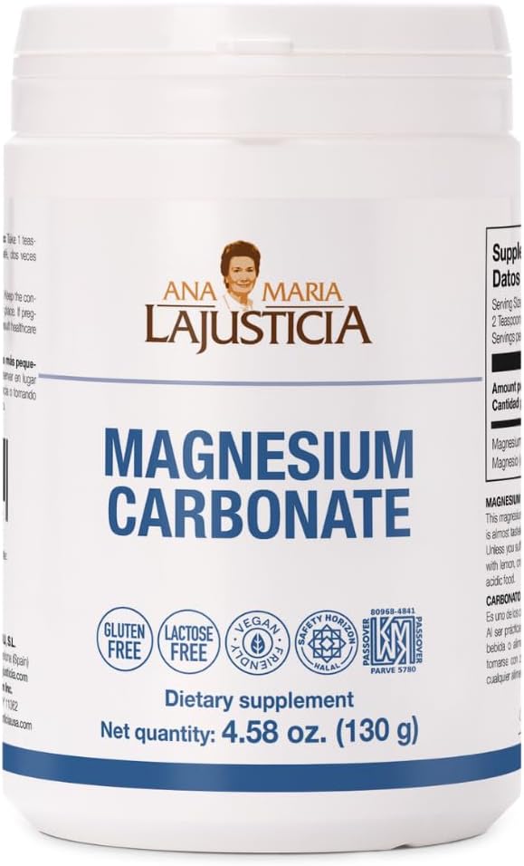 Ana Maria Lajusticia Carbonat de magneziu 130