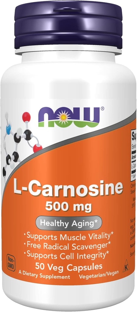 L-Carnosine 500mg 50 VegiCaps (Paket 2)
