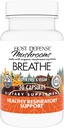 Host Defense Breathe* Capsules - Immune & Respiratory Support Mushroom Supplement - Chaga, Reishi & Cordyceps ilə Herbal Lung Health Supplement - 30 Kapsüller (15 Mövcuddur)