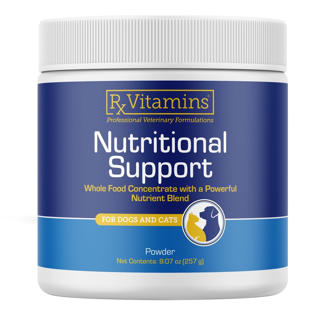 Rx Vitamins Nutritional Support - Essential Minerals & Vitamins - 9.07oz | Also Contains Phytonutrients, Antioxidants, and Fatty Acids for Overall Wellness - Liver Flavored