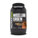 NutraBio Casein Protein Powder, Micellar Casien Powder, 25g Slow Digesting Protein, Helps Keep You Full, Overnight Muscle Recovery & Growth, BCAA & EAA, Gluten Free, Soy Free, 2lb Chocolate