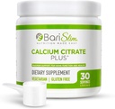 BariSlim Bariatric Calcium Citrate Plus Powder - Formulato per i pazienti Dopo la chirurgia della perdita di peso - Supporto massimo per la funzione e la salute del chiodo - Facile digestione e assorbimento | 600 mg (30 Serve)