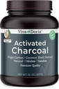 Viva Doria Virgin Activado Charcoal Powder, Coconut Shell Derived, Food Grade, 32 Oz