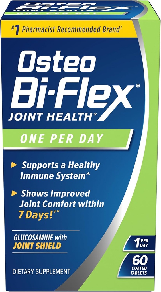 Osteo BiFlex One pe zi Glucosamine Joint Shield Dietary Supplement, ajută la consolidarea articulațiilor, 60 Conte