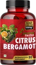 Humming Herbs Bergamot Citrus 1110mg com Black Choke Berry, Niacin, Olive Leaf & Black Pepper Extract 90 Cápsula