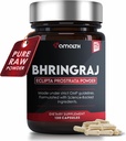Amalth Organic Bhringraj Capsules 1500mg (False Daisy, Eclipta alba, 120 Veg Caps, Plant-Based Additive, Ayurvedic Plaukų žolė milteliai natūralūs sveiki plaukai, visi natūralūs, Vegan)