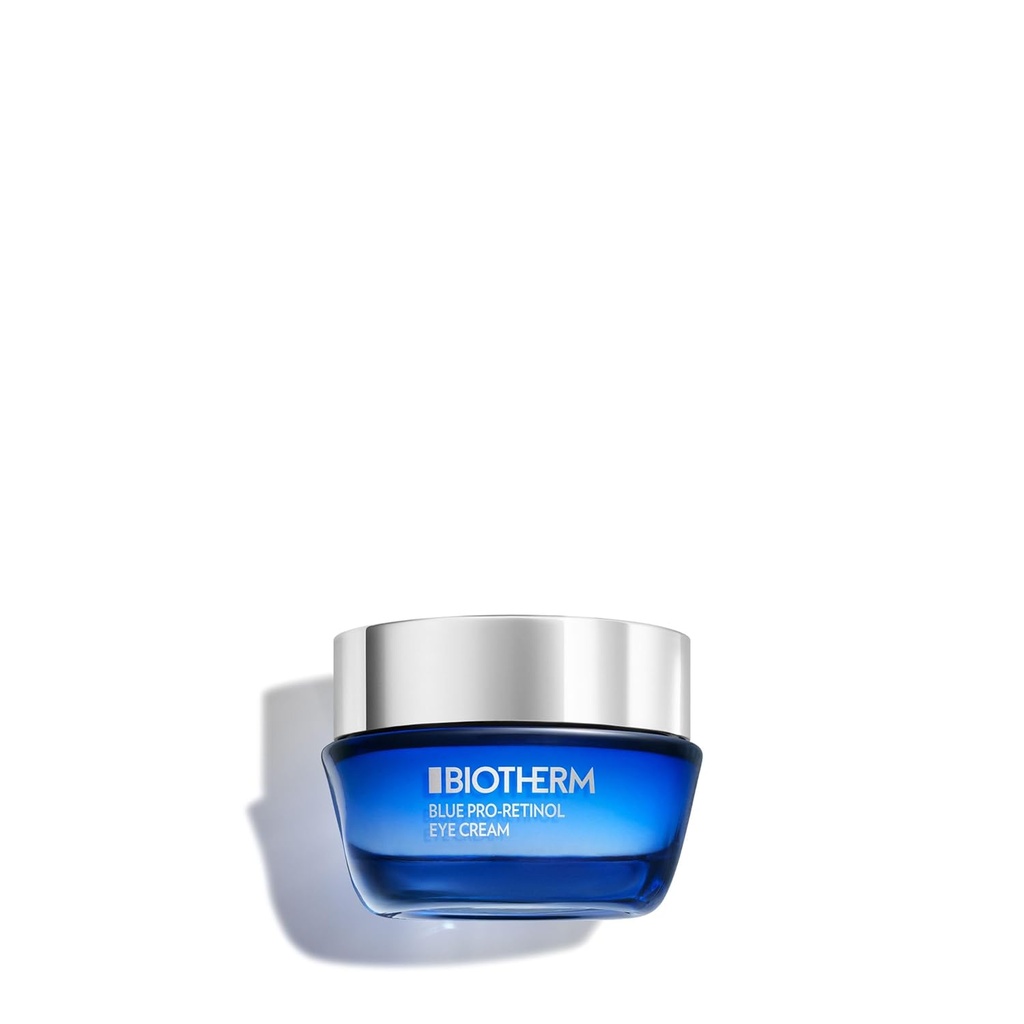 Biotherm Blue Pro- Retinol ránctalanítás Szemkrém, Anti-Rinkle és sötét körök Szemápolás Biotech Plankton & Pro- Retinol, Smoothes és Brightens, Szemészeti Tesztelt, Vegan, 0,5 Fl. Oz