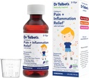 Talbot doktorearen Pain + Inflamation Relief Liquid Medicine for Children, Dosage Cup, Grape Juice Flavor, 4 Fl Oz (May Vary)