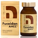 Fucoidan Powered with AHCC® Brown Seaweed Immunity Supplement with High Purity Mekabu Mozuku Agaricus 1 Bottle - 160 Vegetable Capsules
